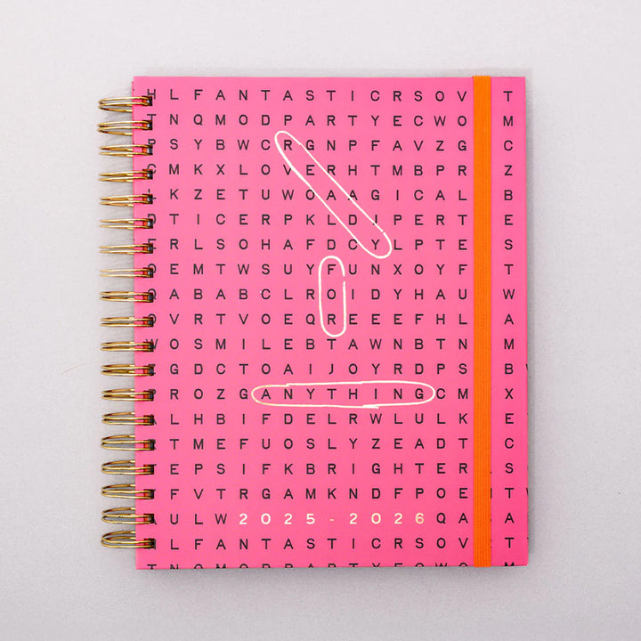2025-2026 Word Search Lg Planner