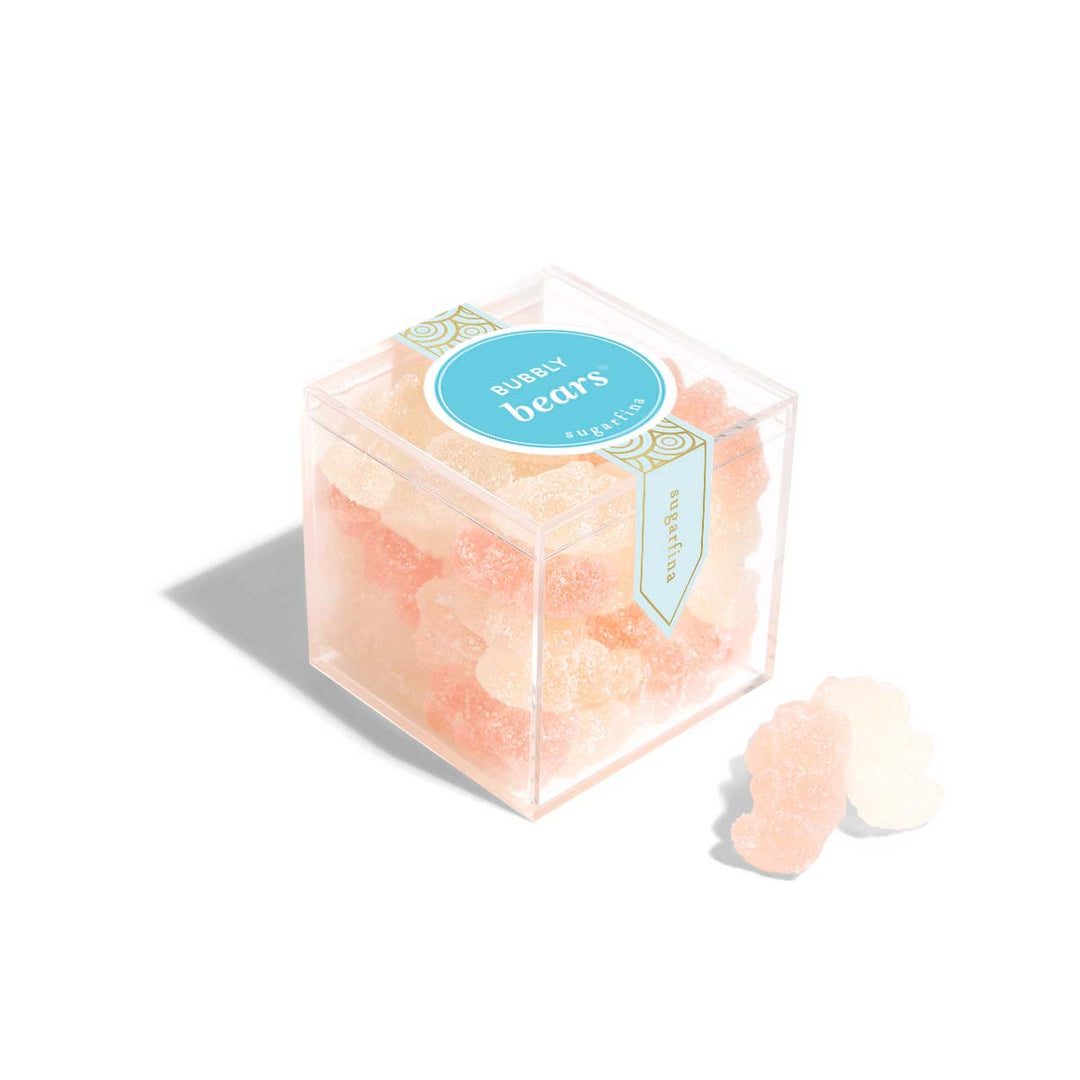 Bubbly Champagne Bears- Small Cube