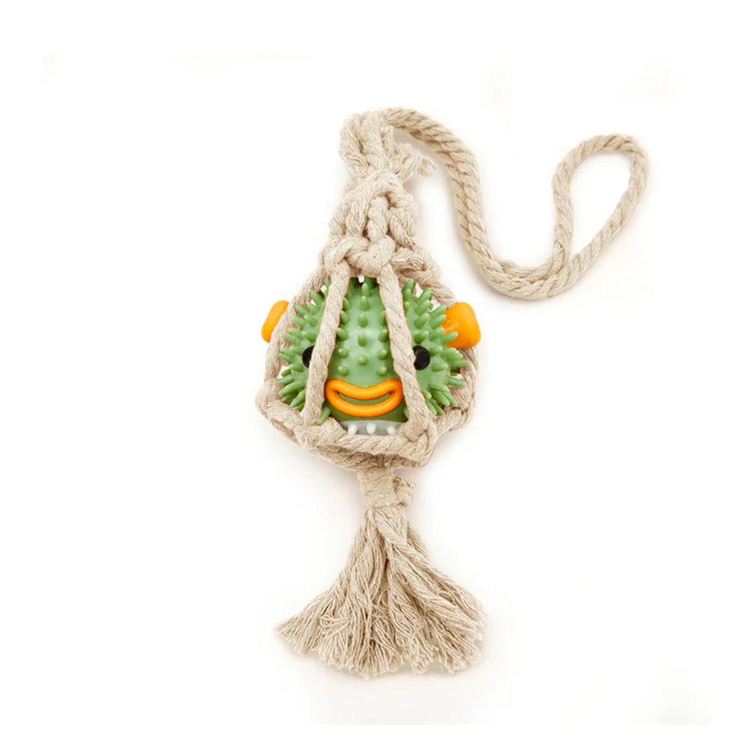 Pufferfish Dog Toy