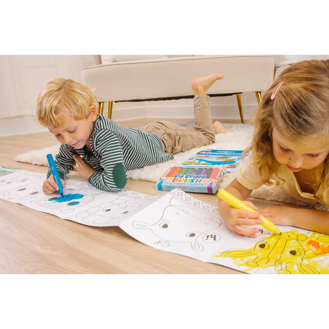 Color-A-Loong Fold Out Coloring Book