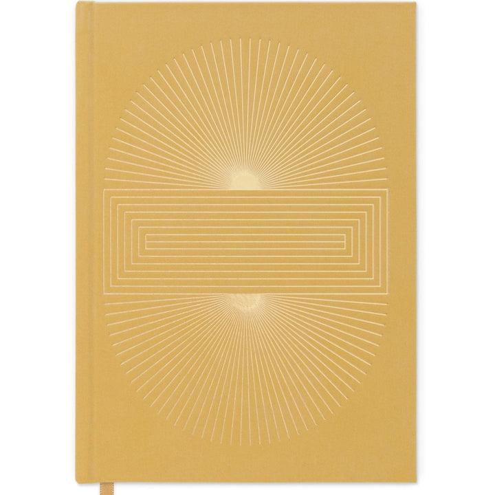 Radiant Sun Ochre Notebook