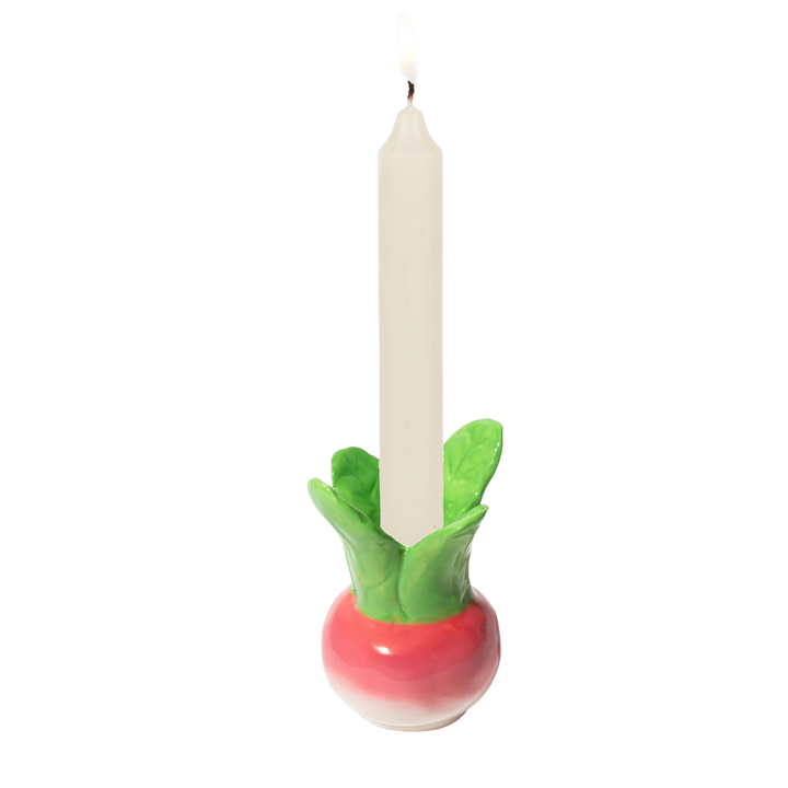 Radish Taper Candle Holder
