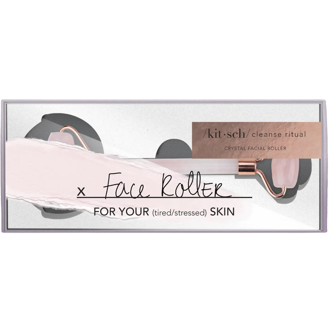 Crystal Facial Roller - Rose Quartz