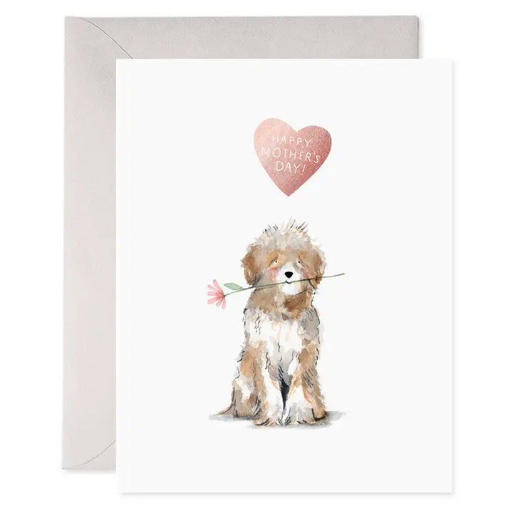 Doggy Mom Greeting Card