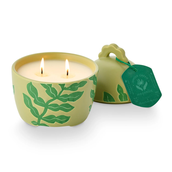 Lidded  Ceramic Candle