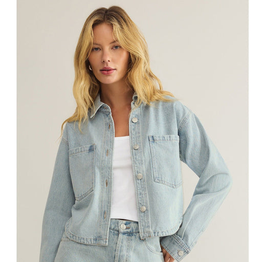 All Day Cropped Denim Jacket - Lockwood Shop - Z Supply