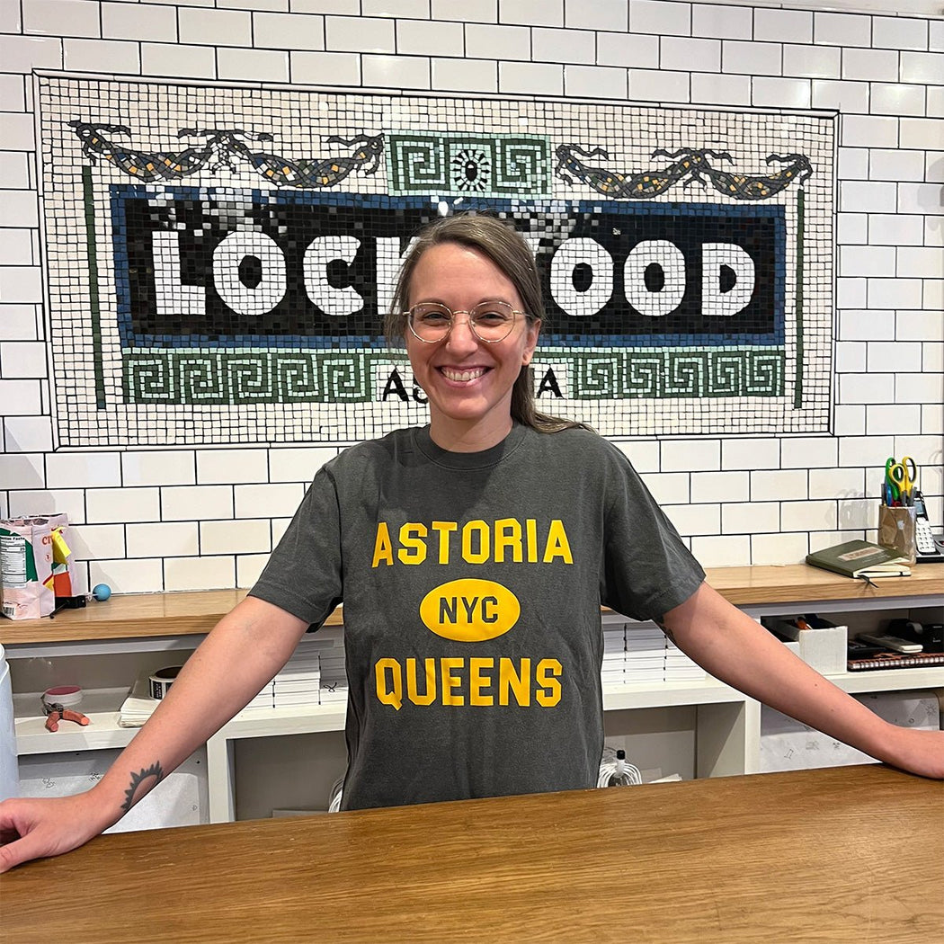 Astoria Emblem Boxy Tee - Lockwood Shop - Triboro Printing