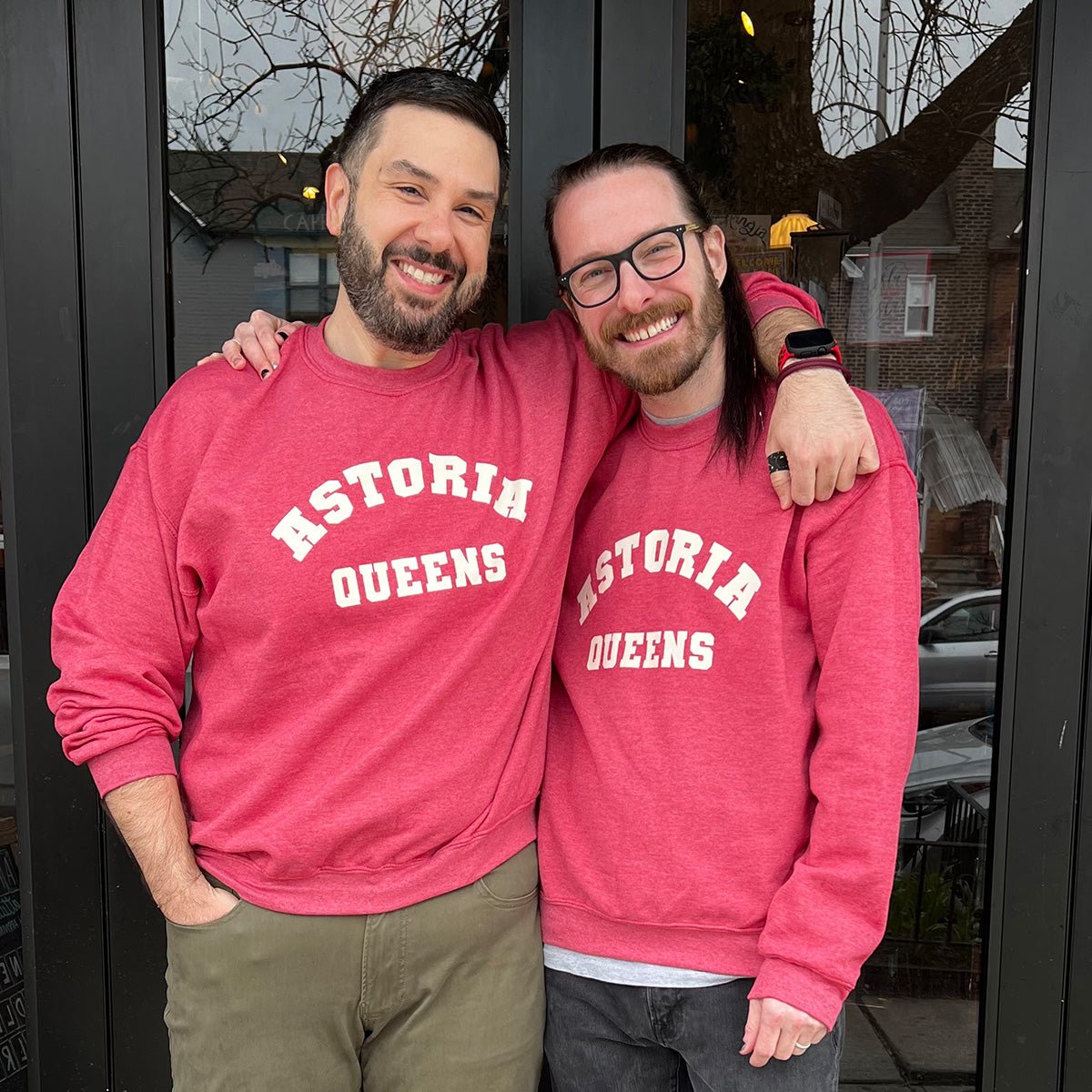 Astoria, Queens Arch Sweatshirt - Lockwood Shop - Sycamore Creek Makers