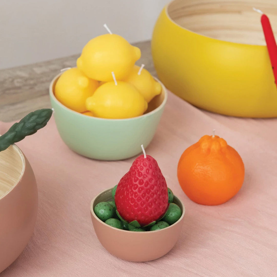 Unscented Fruit Candle