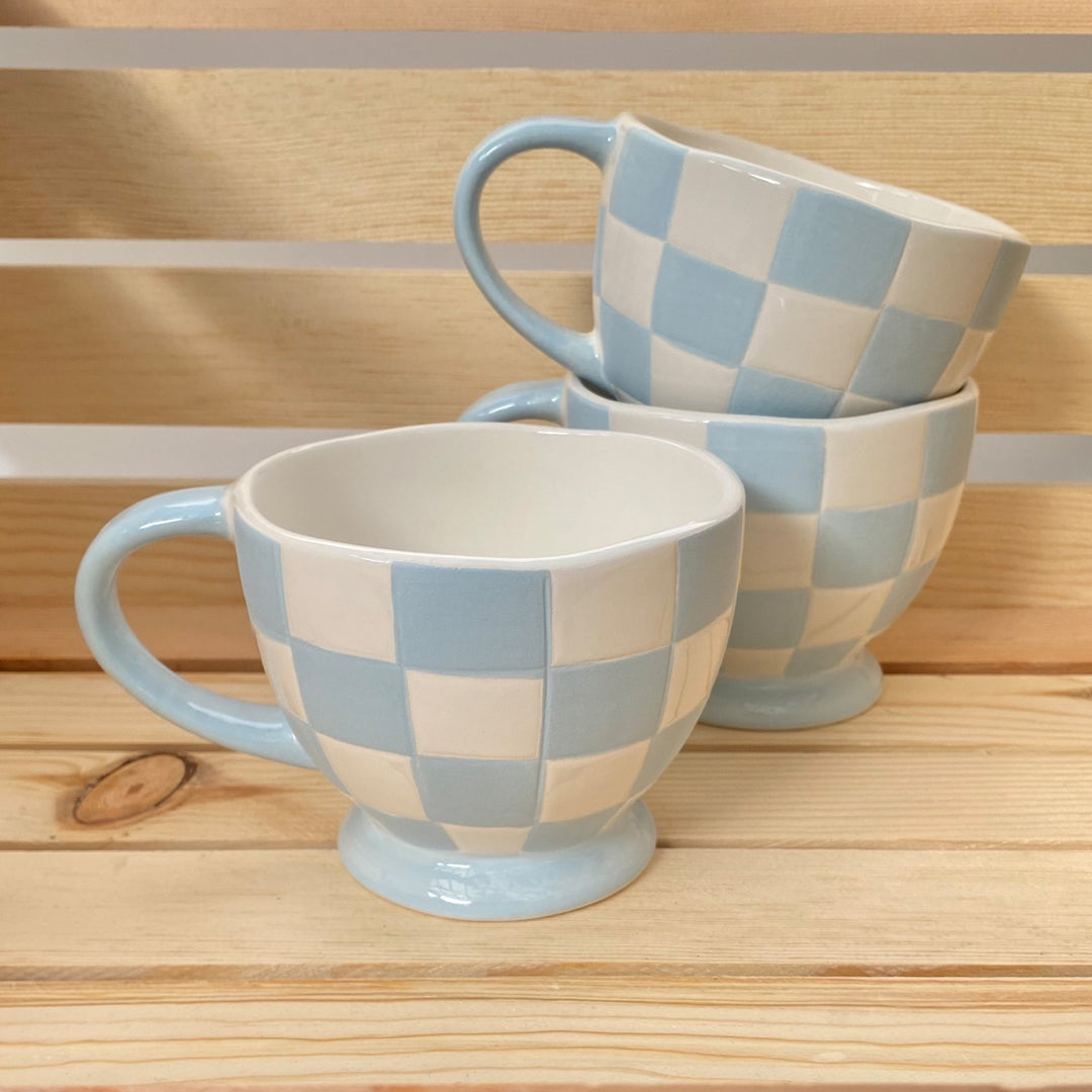 Checkered Teacup