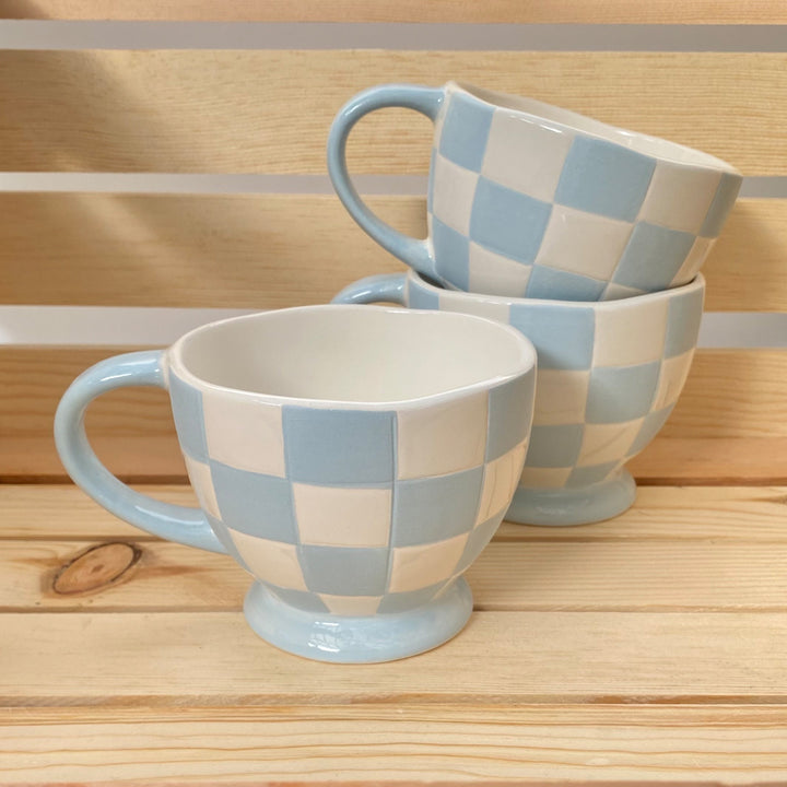 Checkered Teacup