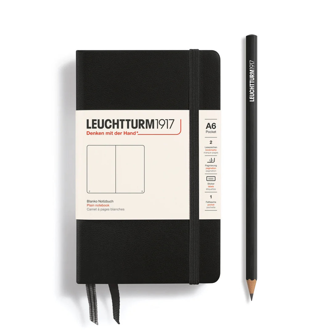 LT1917 Black Pocket Notebook