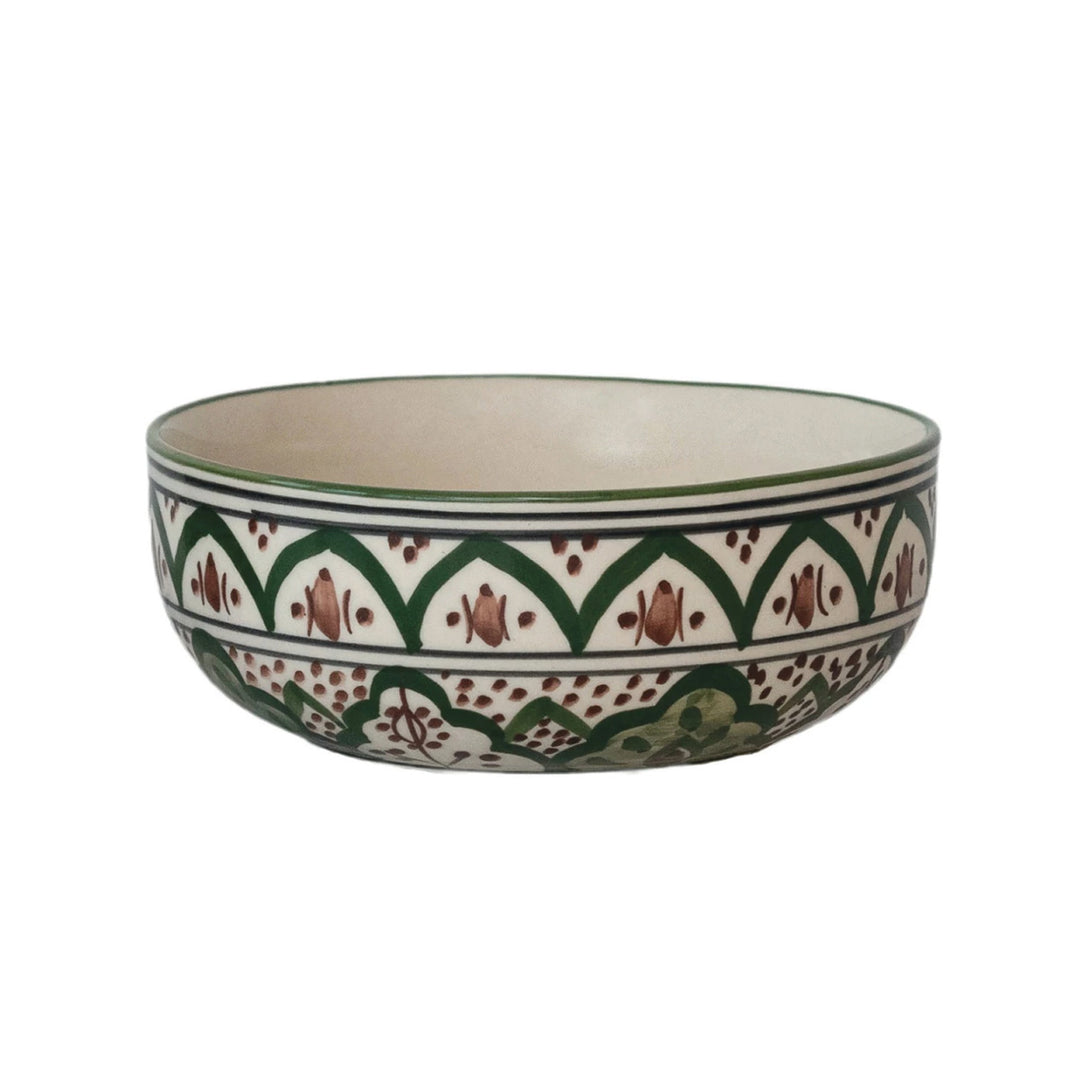 Sunset Villa 6" Stoneware Bowl w/ Design