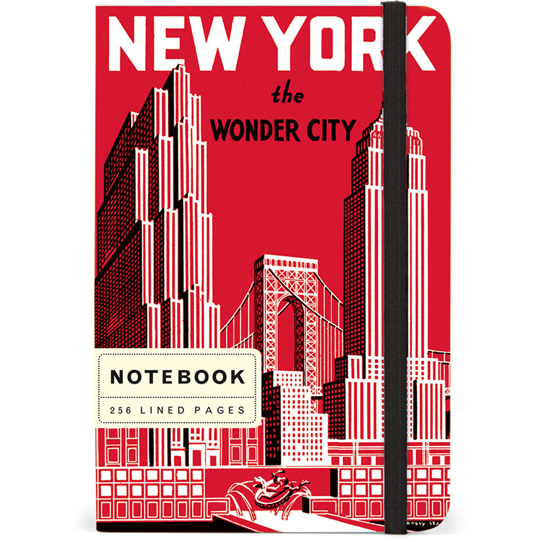 New York Wonder City Small Notebook
