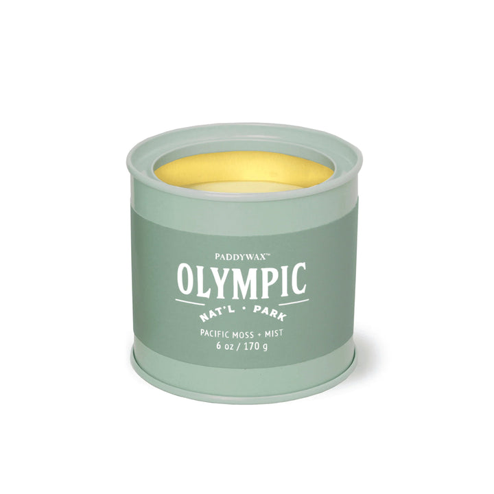 National Parks Tin Candle