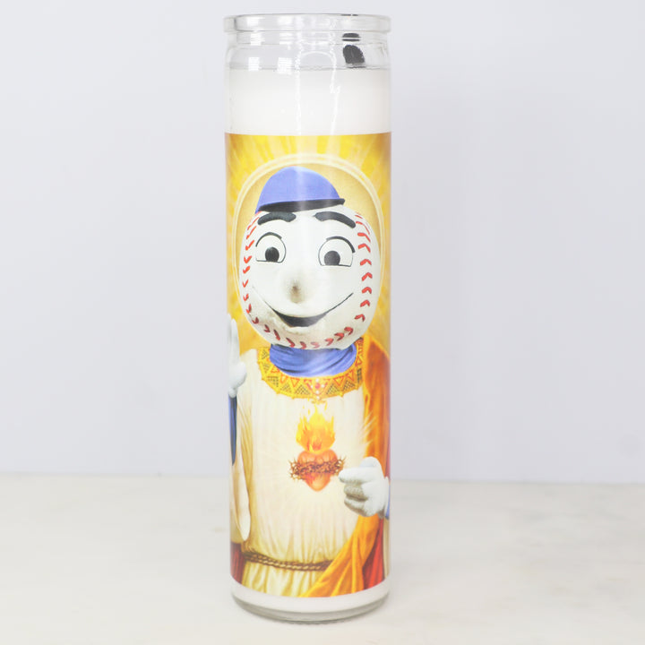 Mr.Met Prayer Candle