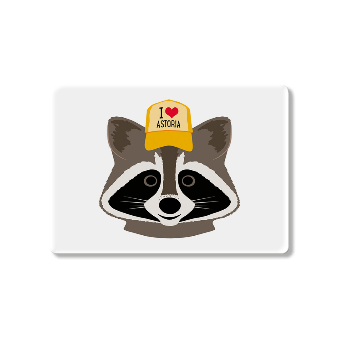 Astoria Raccoon Magnet