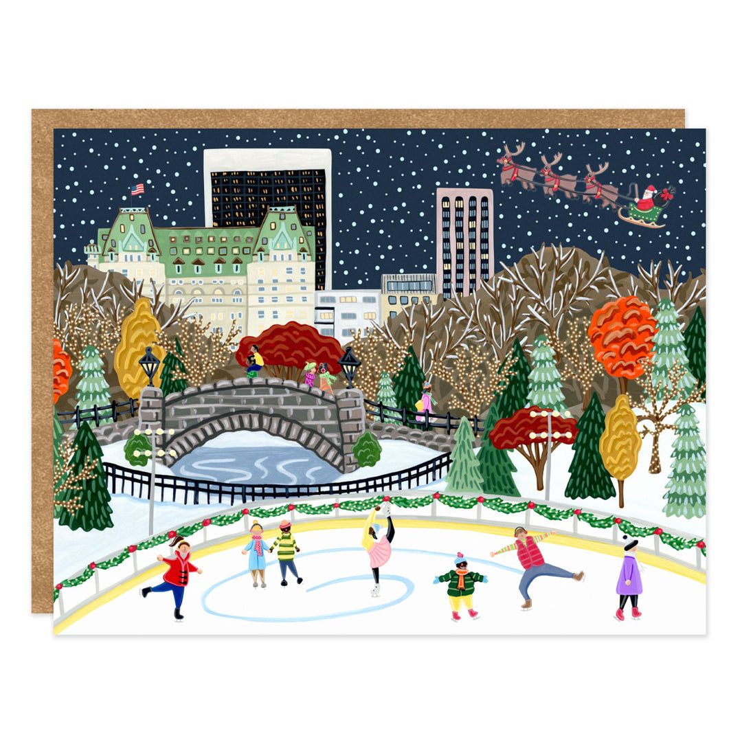Central Park Holiday Greeting Card