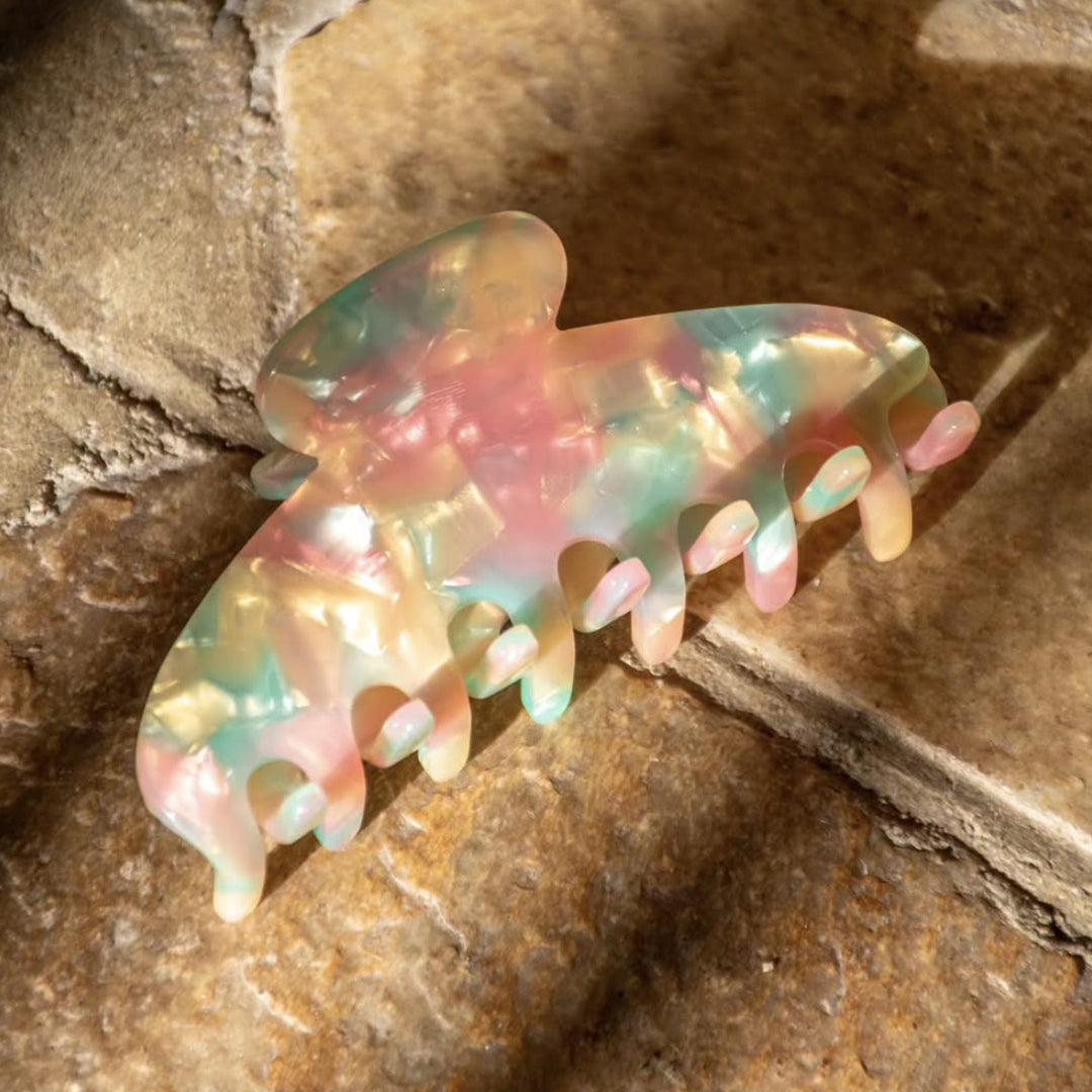 Oval Acetate Hair Claw