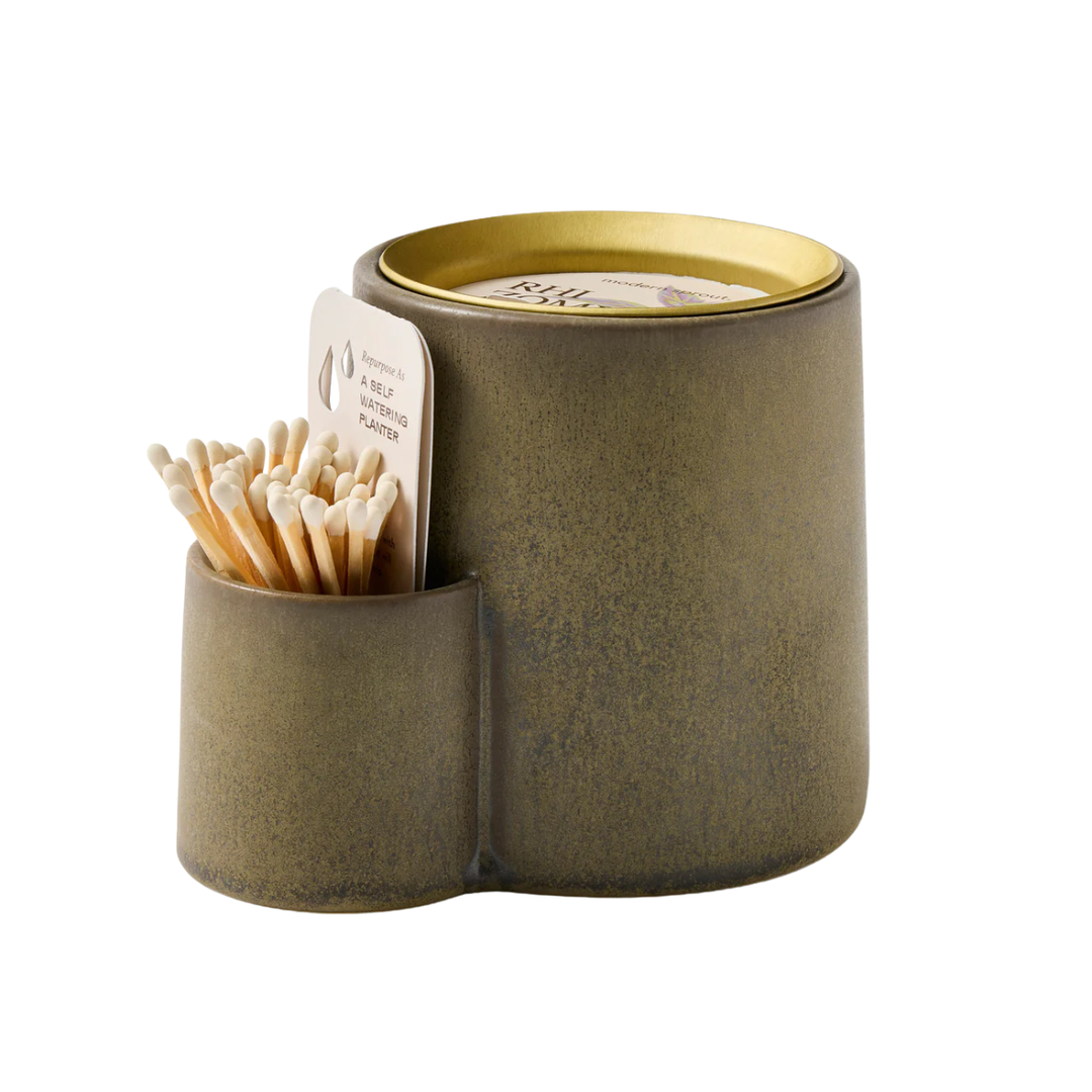 Ember Earth Candle + Planter
