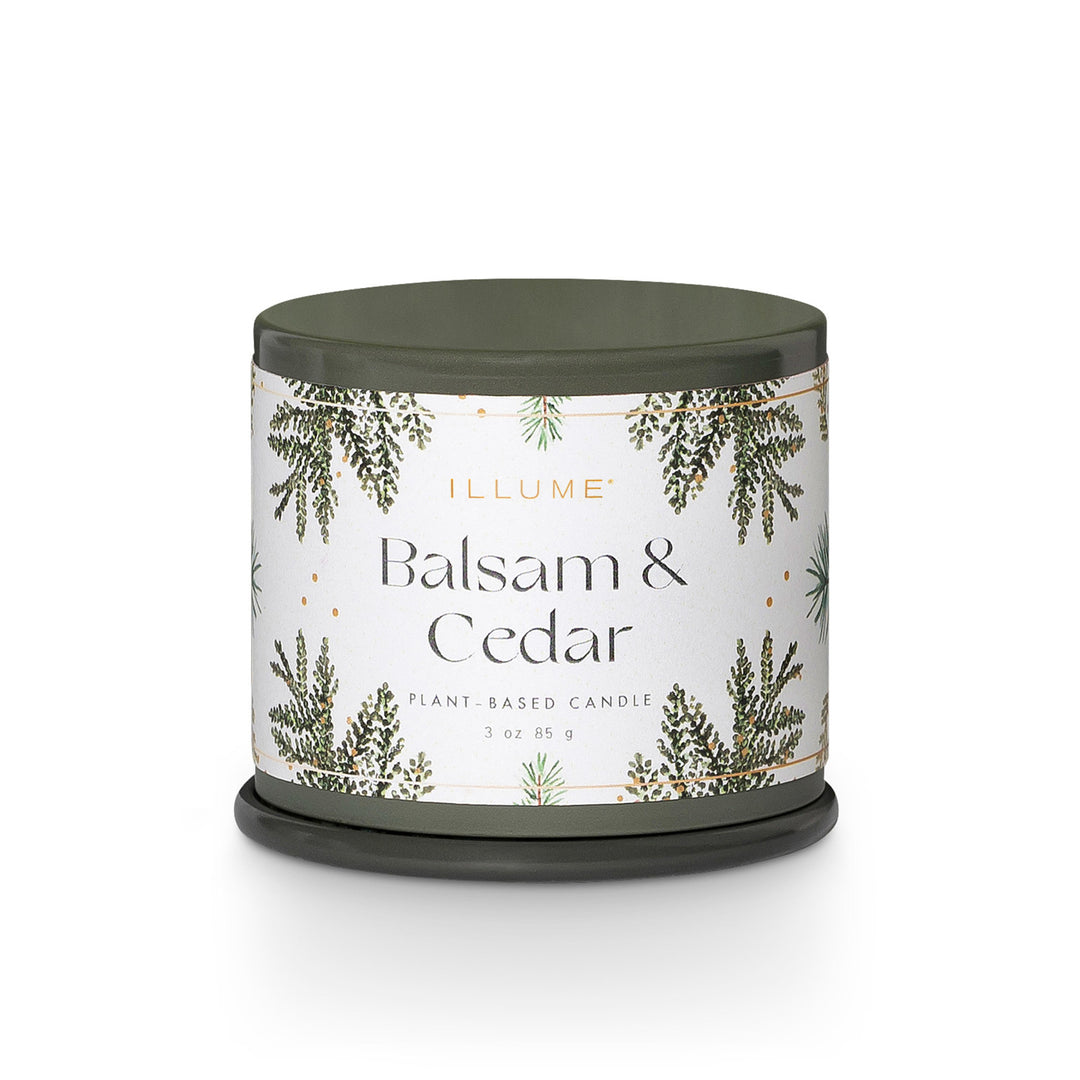 Balsam &amp; Cedar Vanity Tin