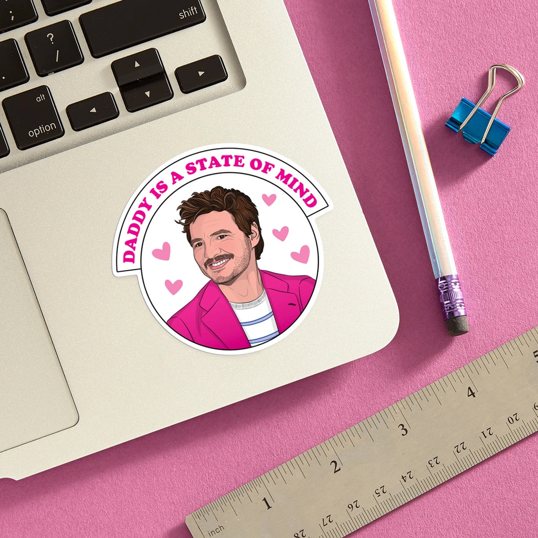 Pedro Pascal Daddy (Die Cut Sticker)