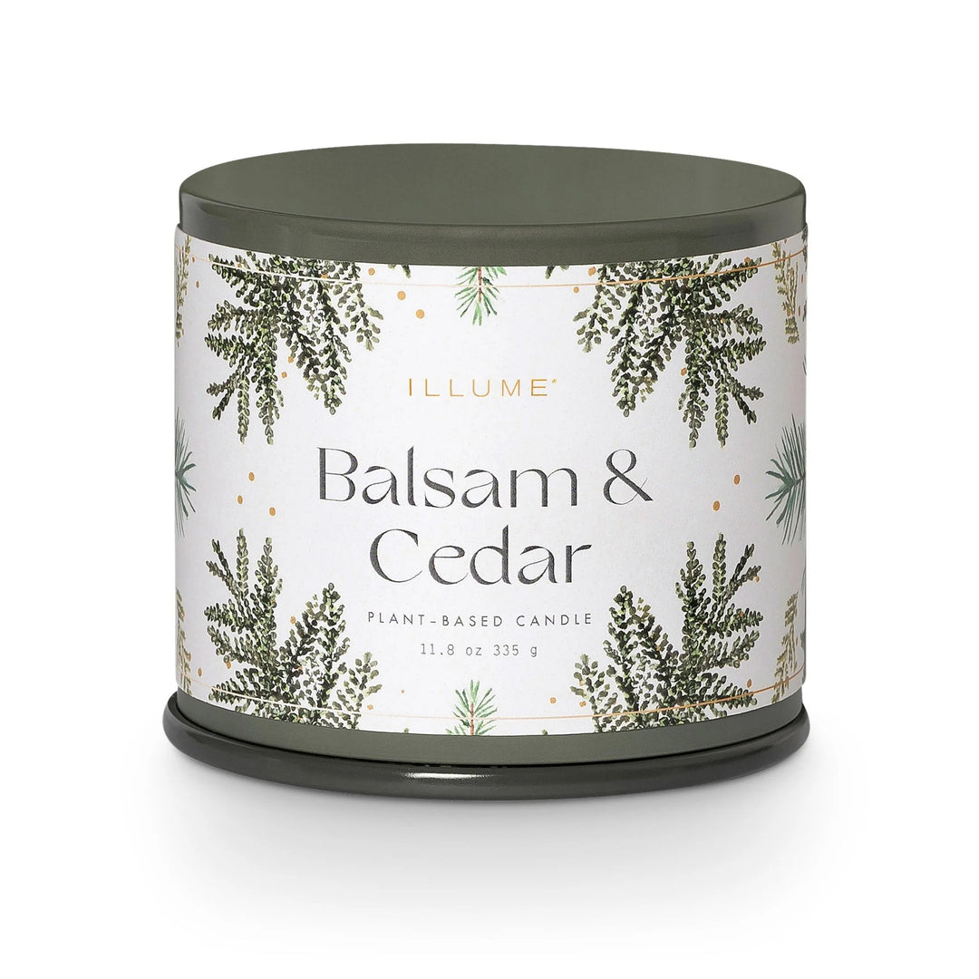 Balsam &amp; Cedar Vanity Tin