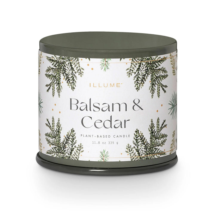 Balsam &amp; Cedar Vanity Tin