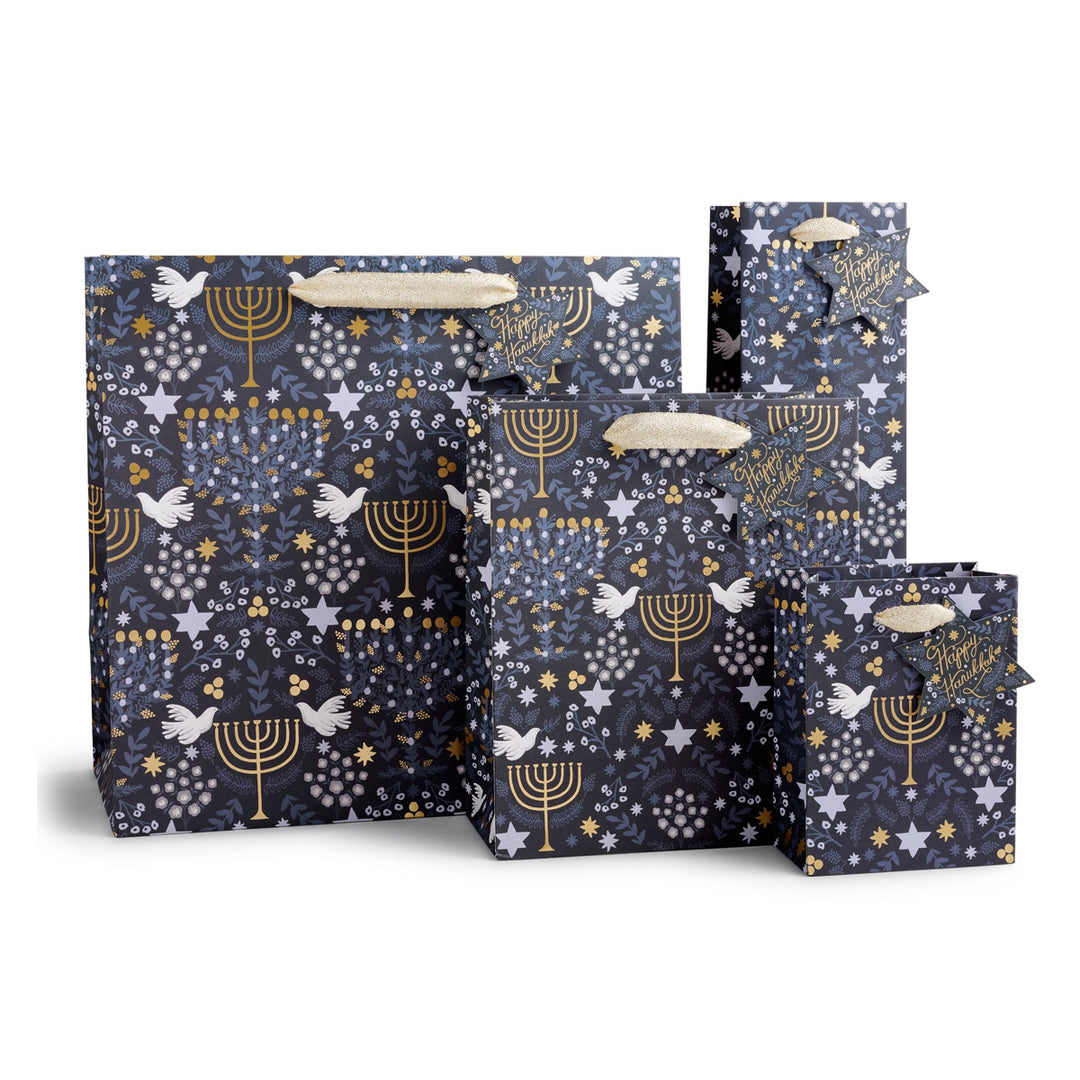Laurel Menorah Gift Bag