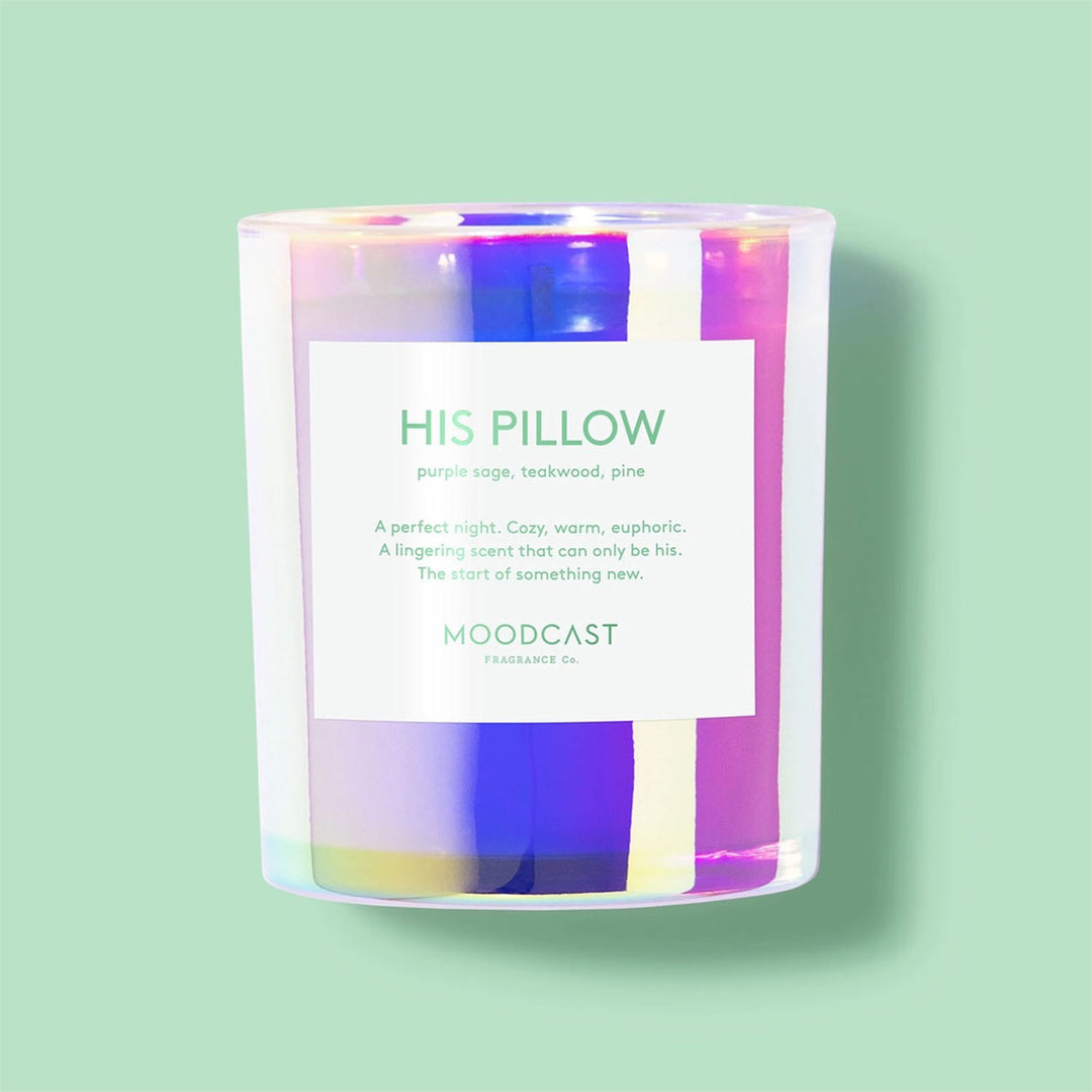 His Pillow Candle