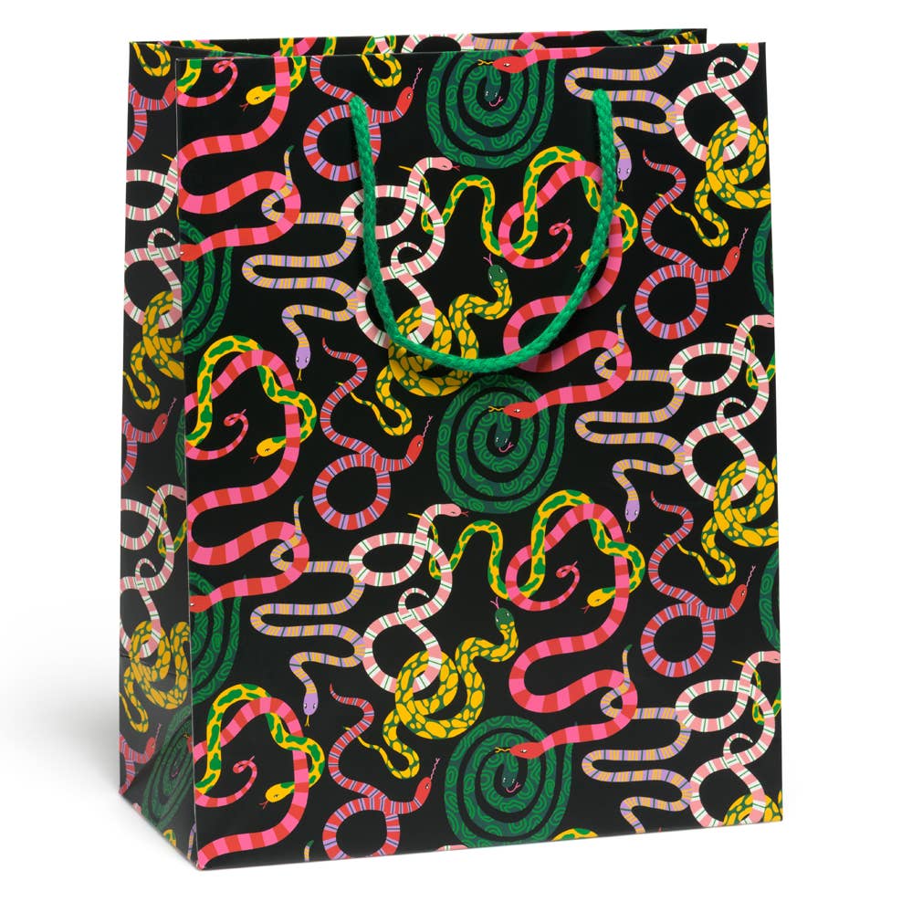 Vibrant Snakes Large Gift Bag