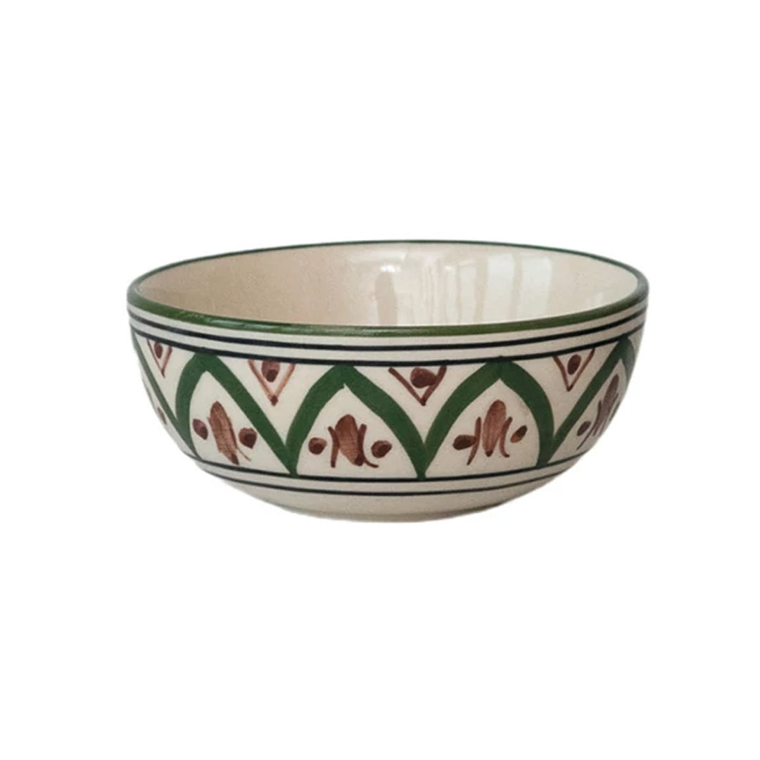 Sunset Villa 4" Stoneware Bowl w/ Design
