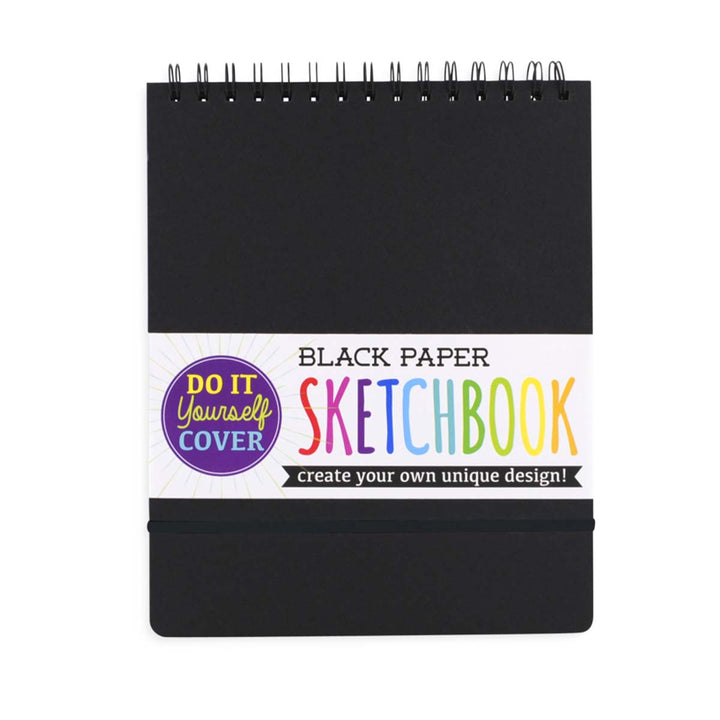 DIY Black Paper Sketchbook