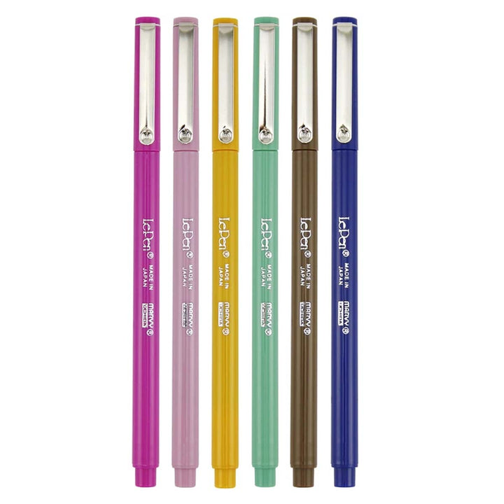 Le Pen Retro Colors - Set of 6