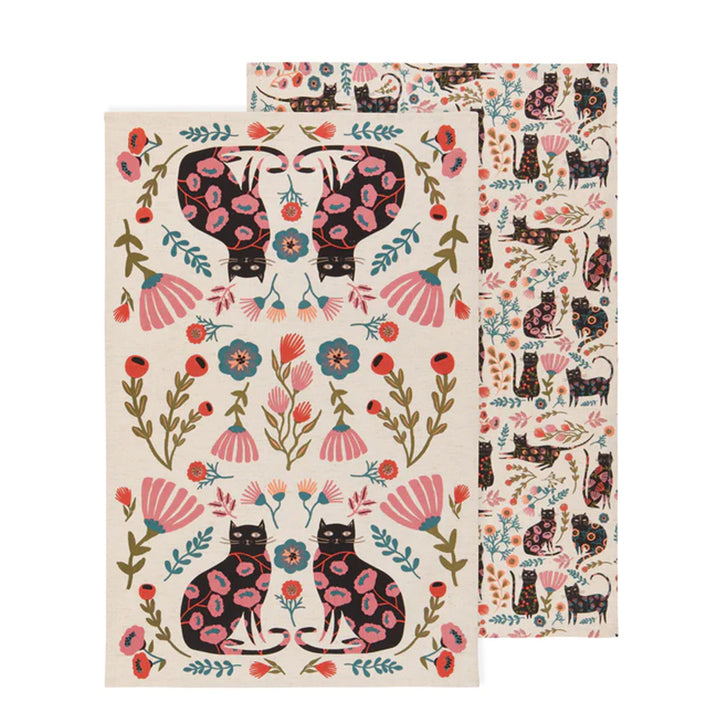Catbloom Dishtowel