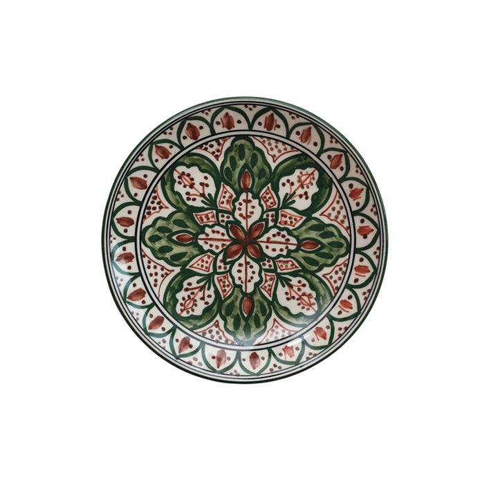 Sunset Villa Stoneware Plate w/ Design