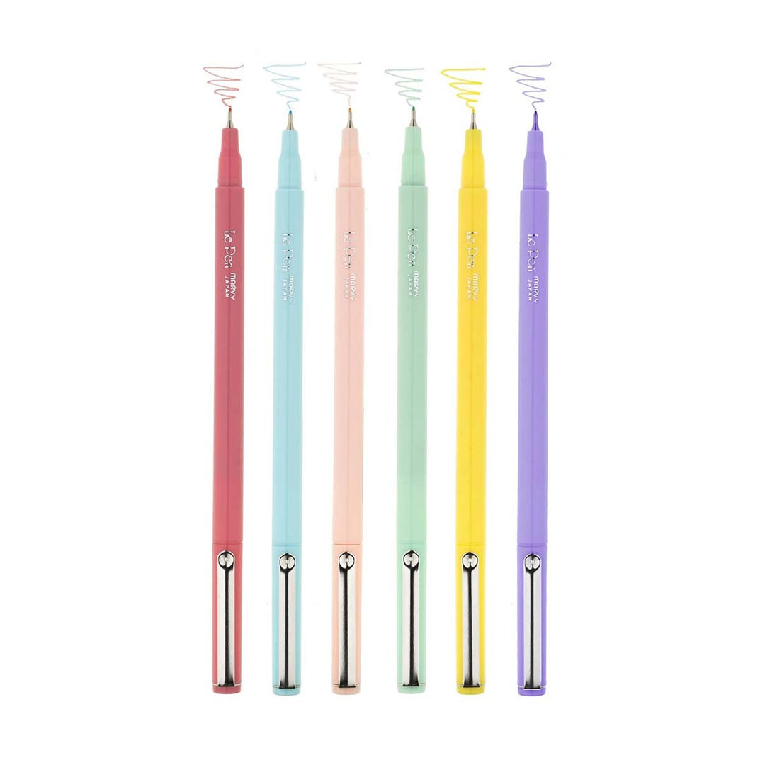 Le Pen Pastel Colors - Set of 6