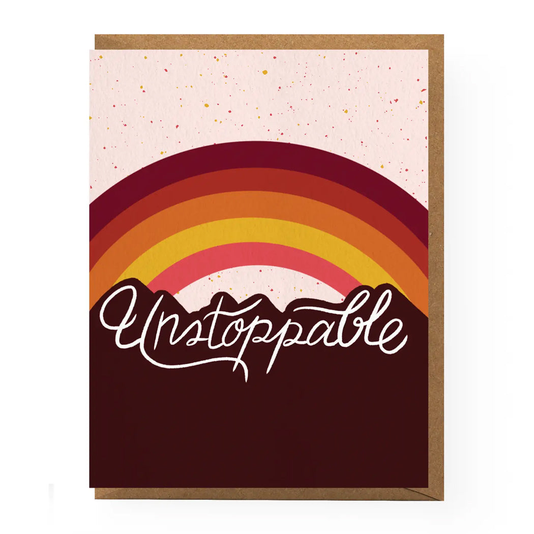 Unstoppable Greeting Card