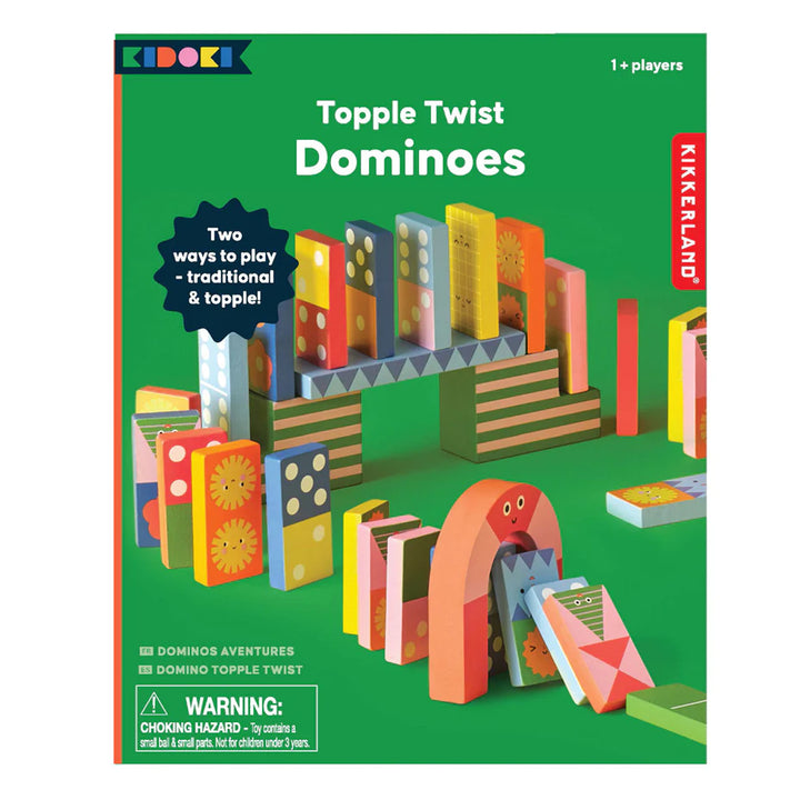 Topple-Twist Dominoes
