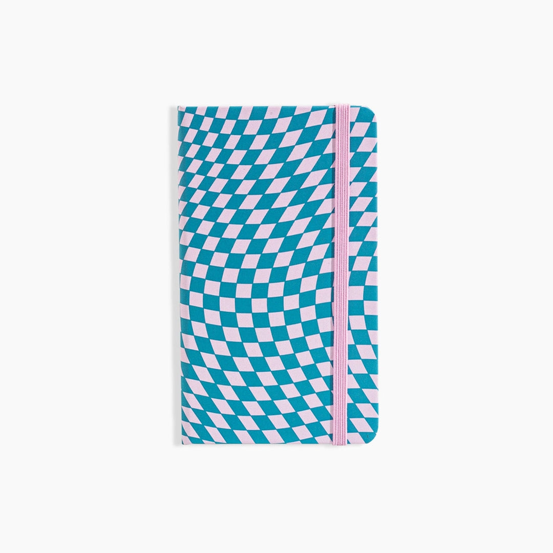 Pattern Hardcover Notebook - Checkers
