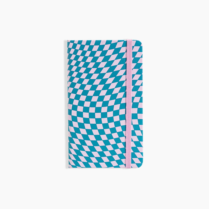 Pattern Hardcover Notebook - Checkers