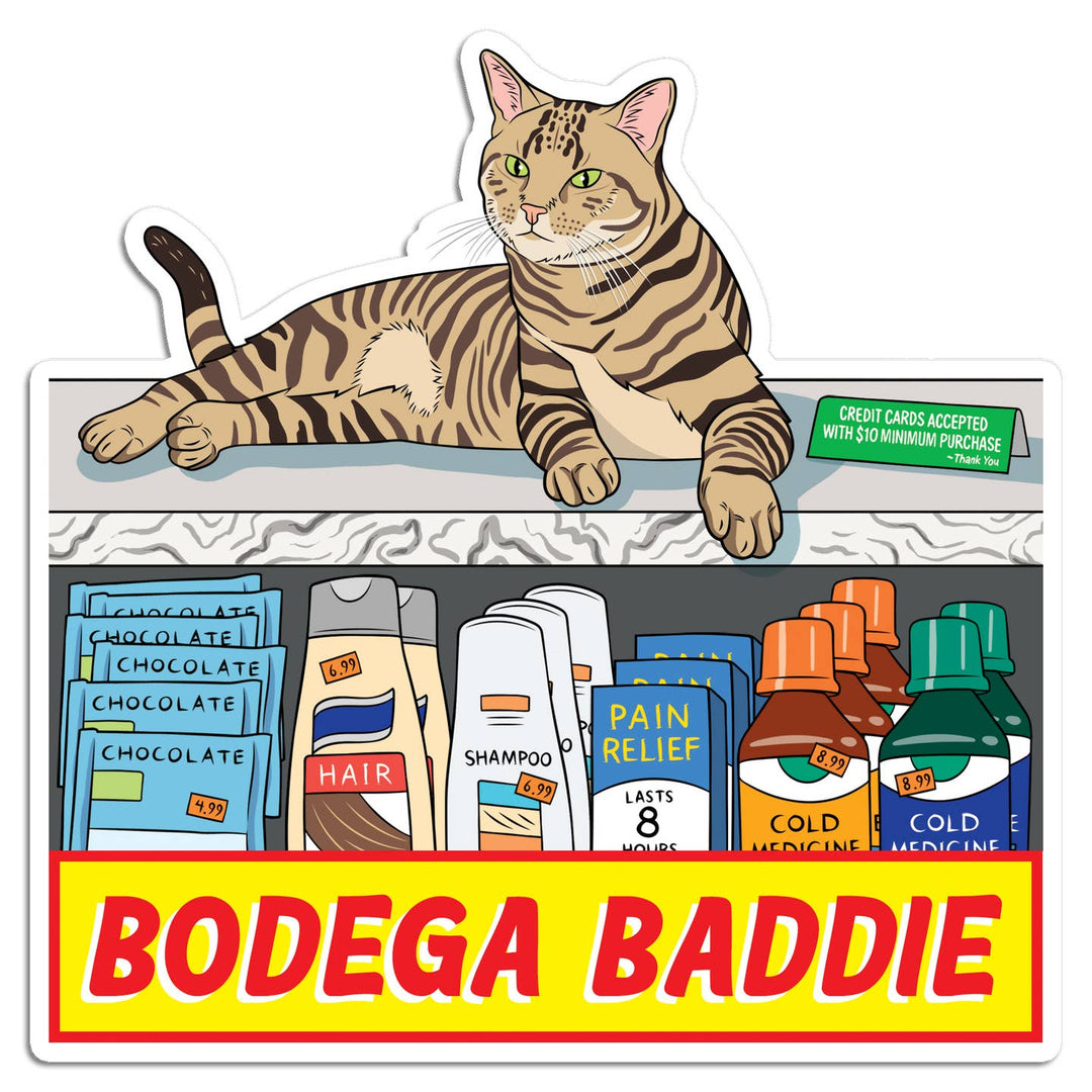 Bodega Baddie (Die Cut Sticker)