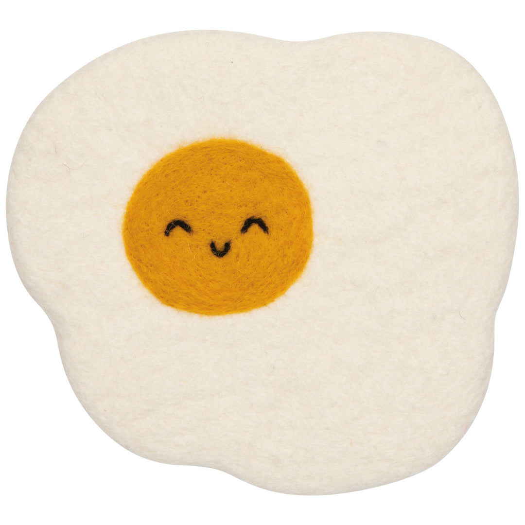 Egg Felted Wool Trivet
