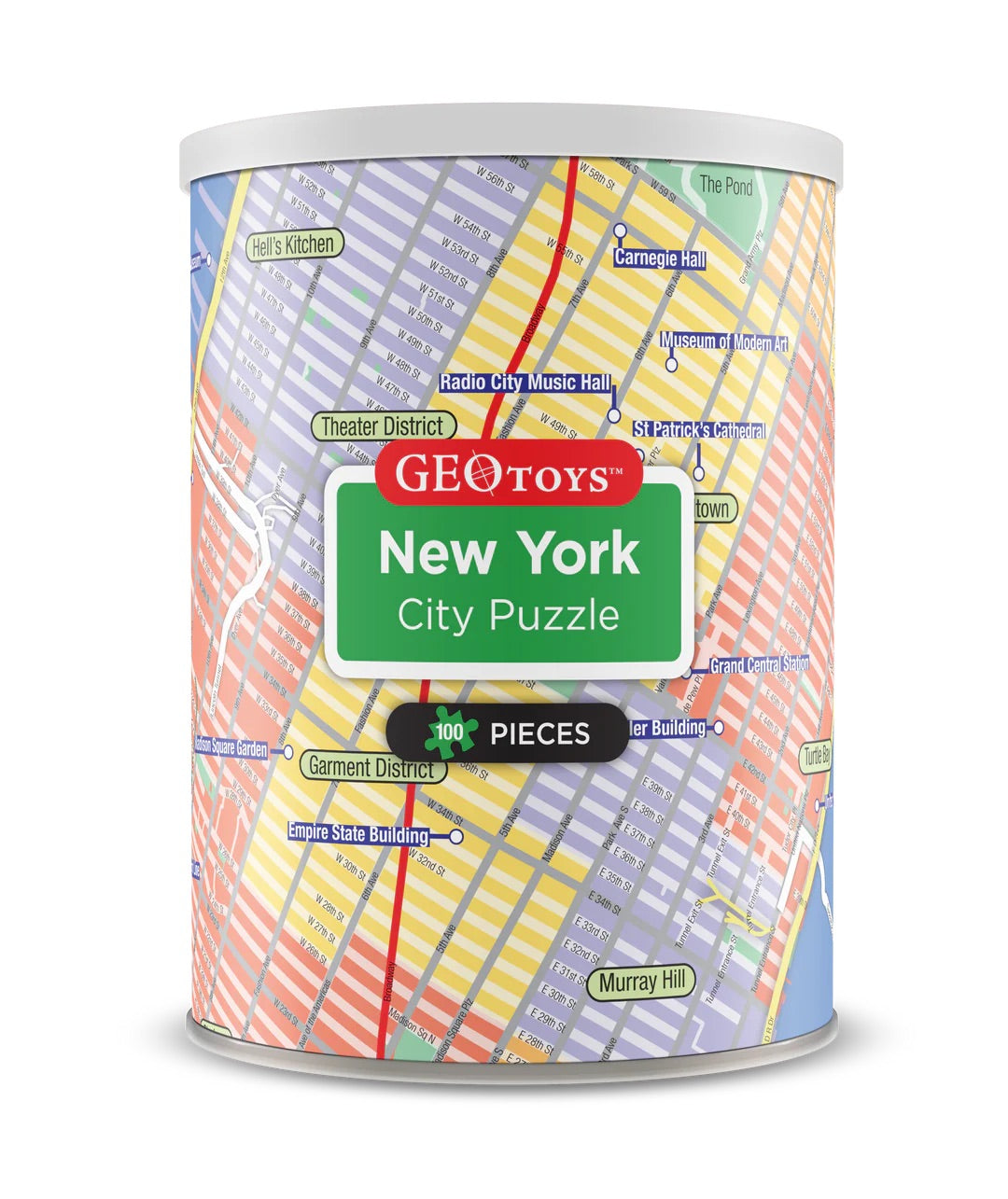 Magnetic Map Puzzles  - NYC