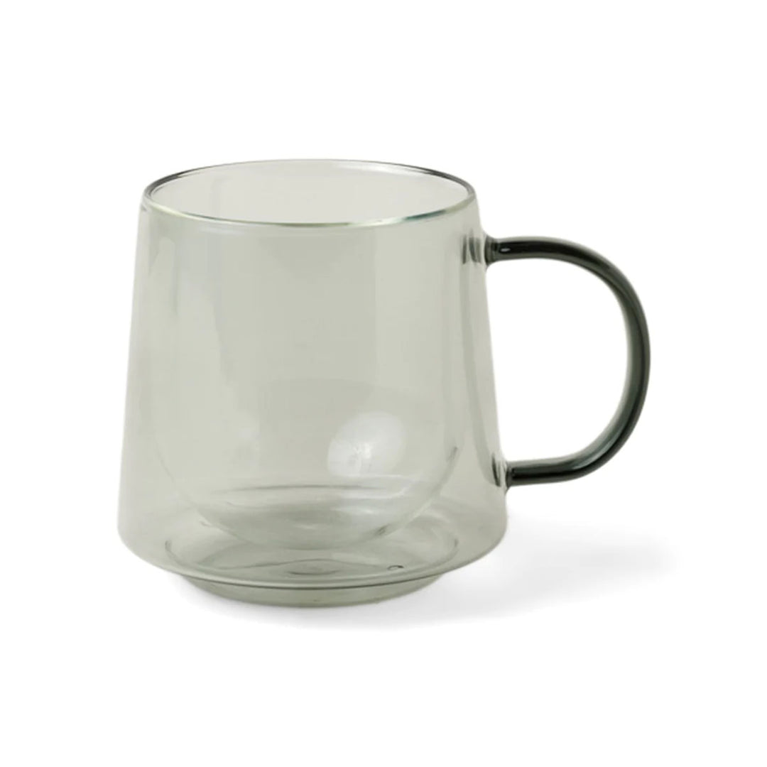 Double Walled Glass Mug (12oz)
