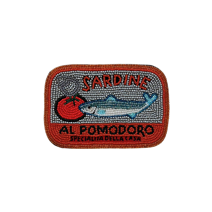 Beaded Sardine Coaster