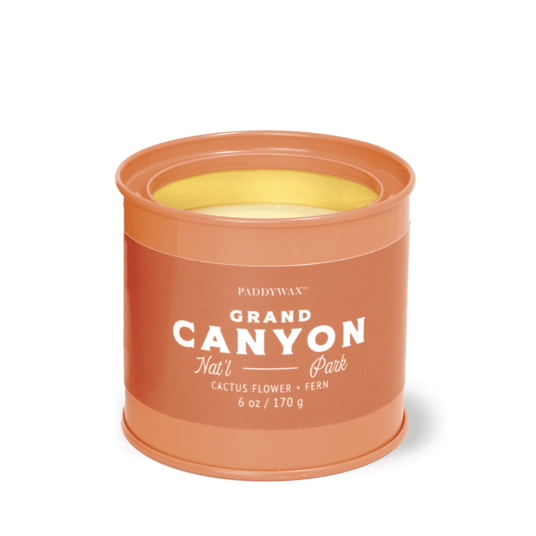 National Parks Tin Candle