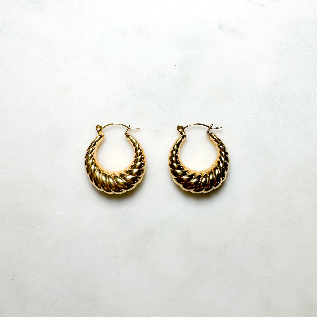 Gold Waterproof Earrings