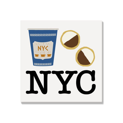 Coffee Cookie NYC Coaster - Lockwood Shop - Rock Scissor Paper