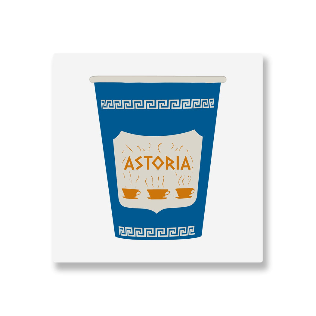 Coffee Cup Coaster - Astoria - Lockwood Shop - Rock Scissor Paper